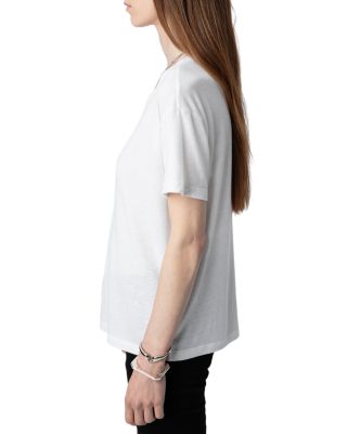 Mar Rhinestone Wings Tee