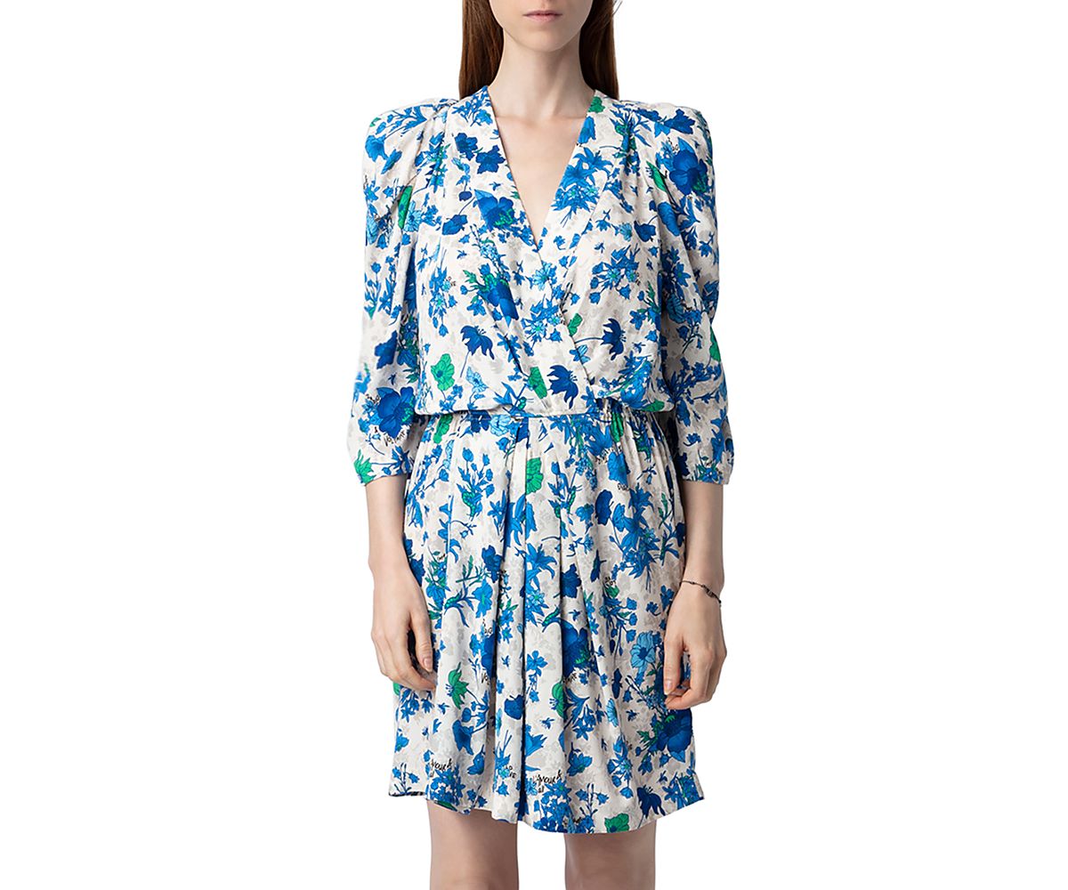Zadig & Voltaire Ruz Floral Mini Dress