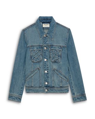 速くおよび自由な Zadig & Bloomingdale's | Jacket Denim Kioka Voltaire ジャケット・アウター