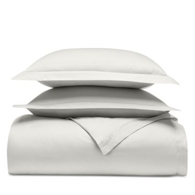 Signature Organic Cotton Hemmed Duvet Set, King/California King