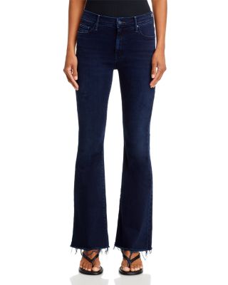 The Weekender Mid Rise Flared Jeans in Chip On My Shoulder