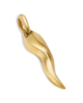 David Yurman Men's 18K Yellow Gold Amulets Cornicello Pendant