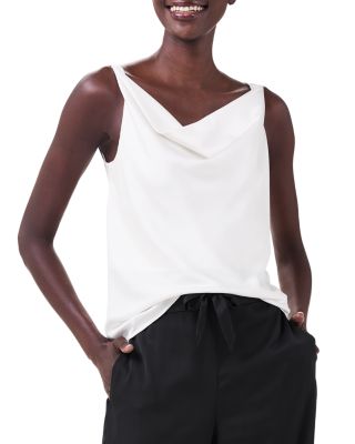 NIC+ZOE - Crepe Draped Tank Top