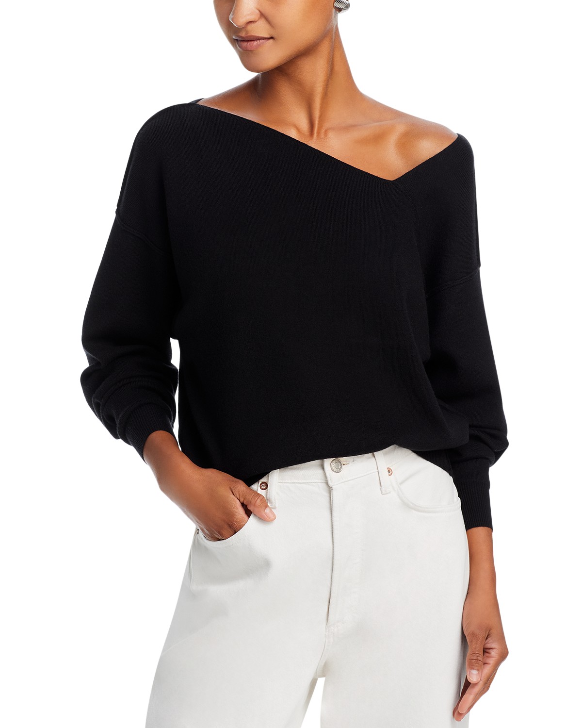 Favorite Geometric Neck Sweater