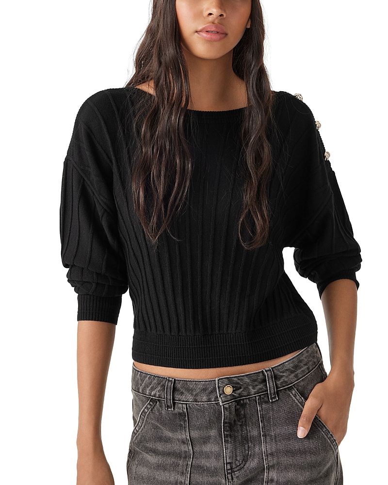 Ba&sh Jynx Top Black In Black