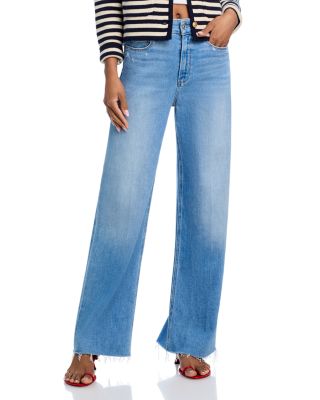 PAIGE - Anessa 31 High Rise Raw Hem Jeans