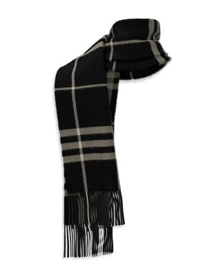 Check Cashmere Scarf
