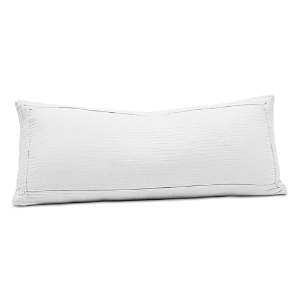 Boll & Branch Dream Lumbar Pillow With Insert, 14 X 34 In Sky