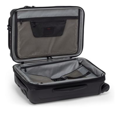 Alpha International Expandable Carry On Spinner Suitcase