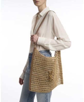 Oxalis Tote Bag in Raffia