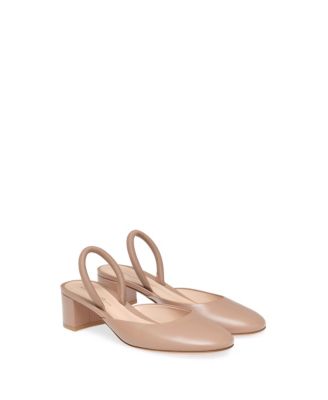 Gianvito Rossi - Women's Tivoli Round Toe Slingback Pumps