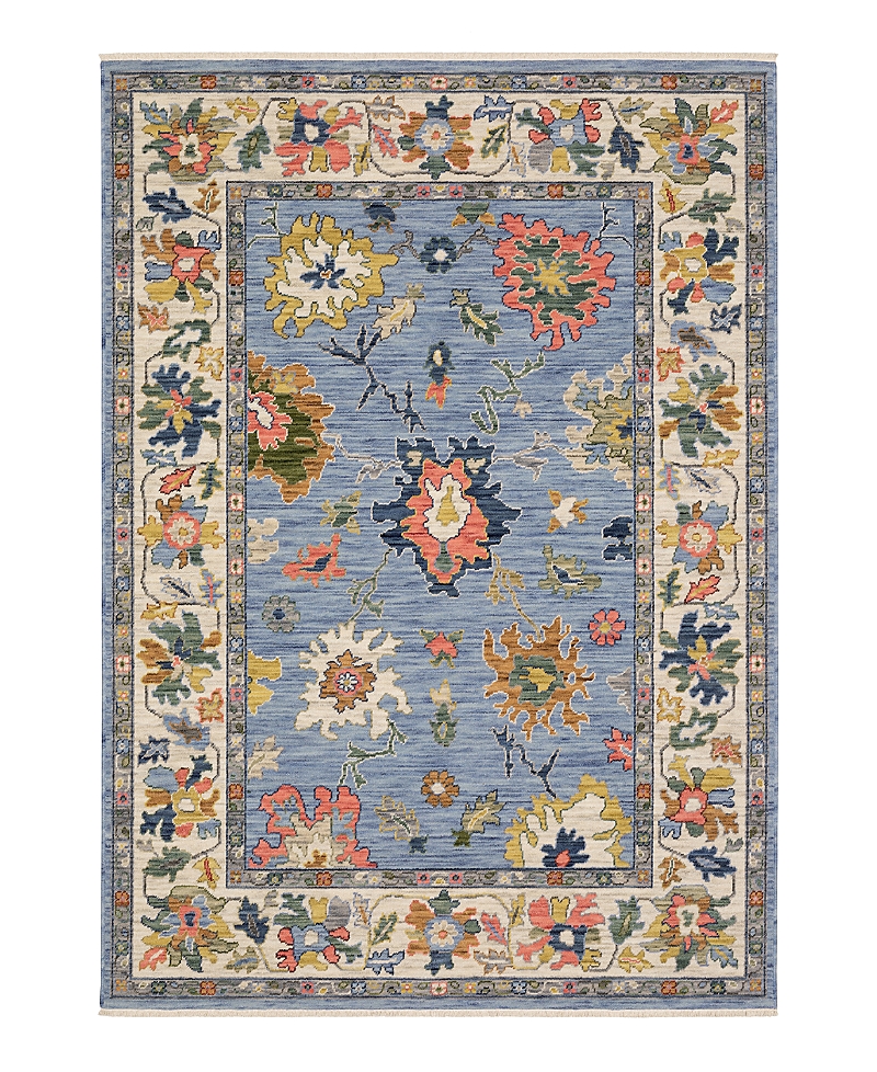 Oriental Weavers Lucca 2889a Area Rug, 6'7 X 9'6 In Blue
