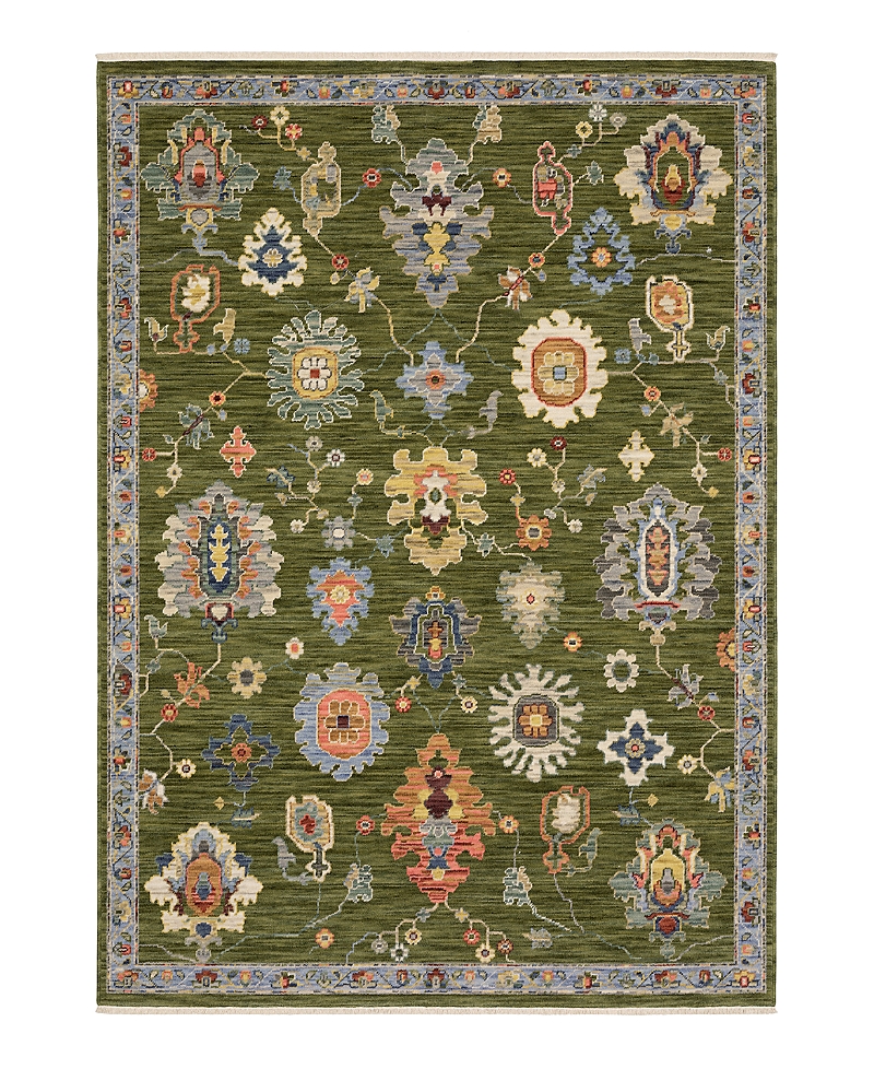 Oriental Weavers Lucca 2863e Area Rug, 9'10 X 12'10 In Gray