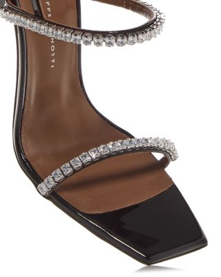 Women's Crystal Embellished Slingback Sandals