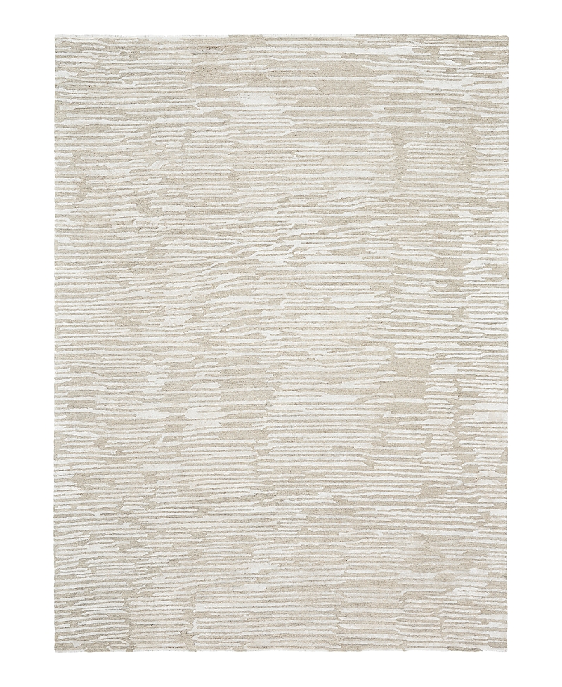 Calvin Klein Ck010 Linear Lnr01 Area Rug, 7'9 X 9'9 In Ivory