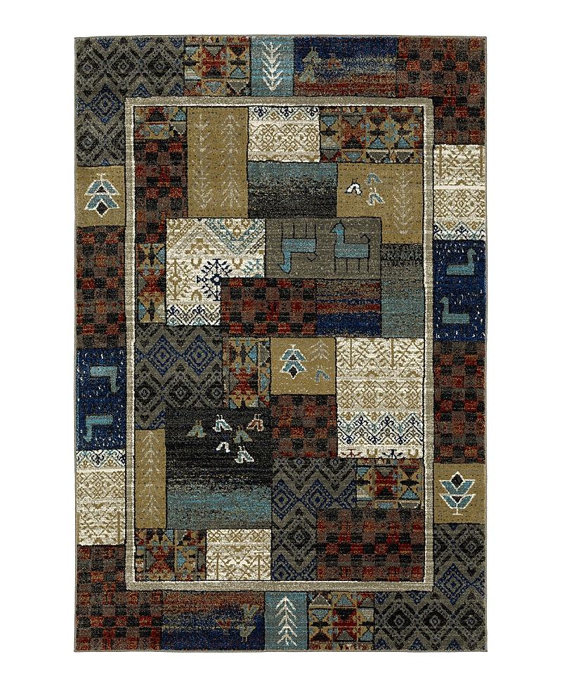 Oriental Weavers Venice 4258x Area Rug, 6'7 X 9'2 In Blue