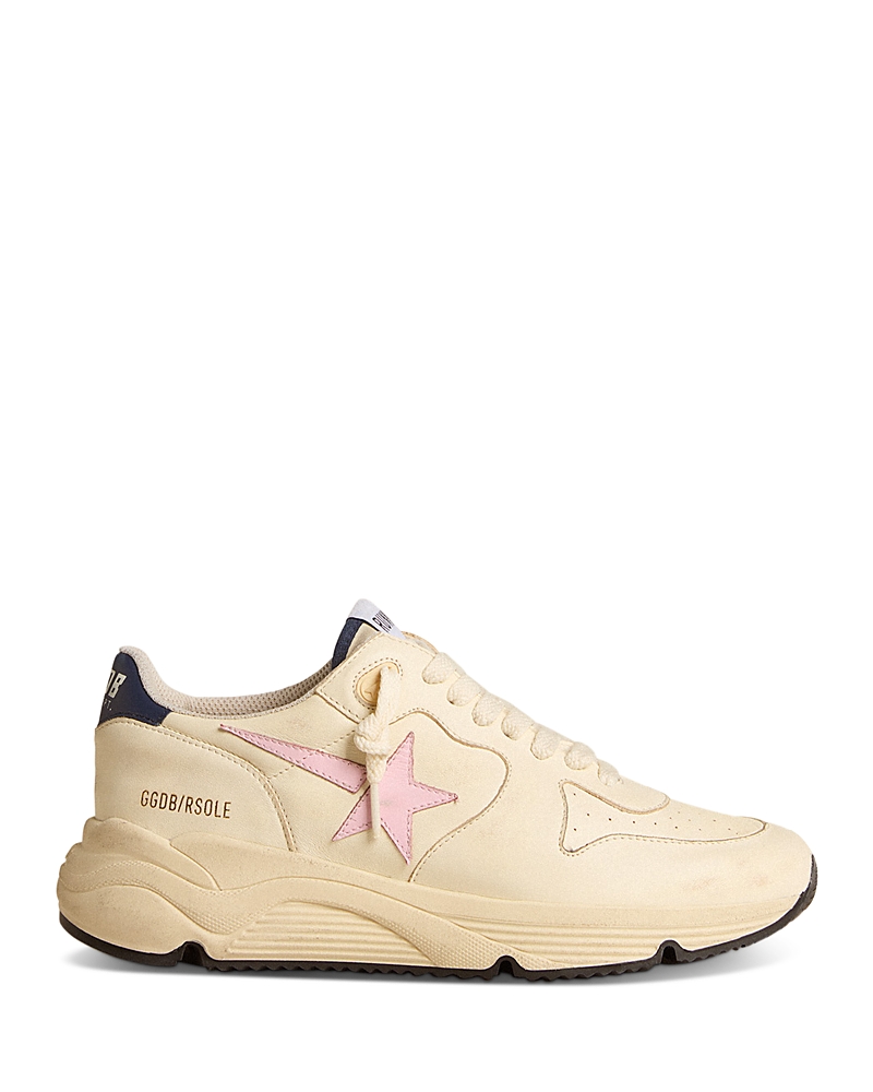 Golden Goose Women's Lace Up Leather Running Sneakers