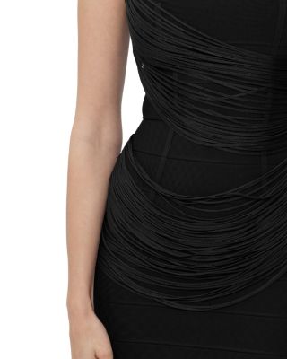 The Autumn Fringe Bandage Gown