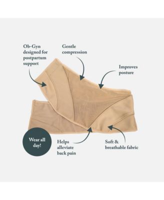 Postpartum Belly Wrap in Beige