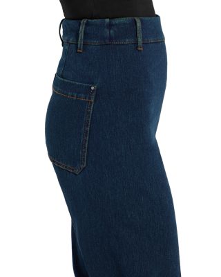Erin High Rise Wide Leg Jeans in Indigo