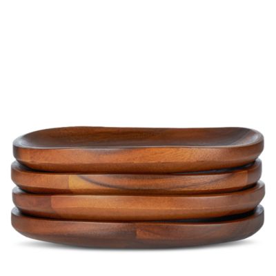 Billow Individual Appetizer Plate, Set of 4