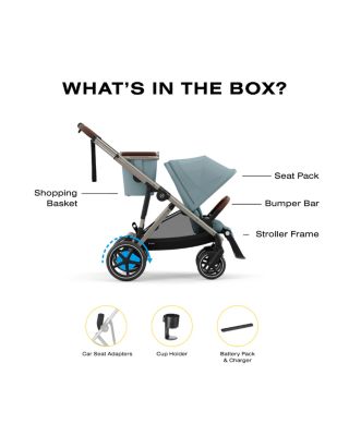e-Gazelle S Electronic Assist Stroller