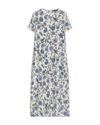 パーティードレス Weekend Max Mara REVERE - Printed silk T-shirt dress Weekend Max Mara Revere Printed Silk T Shirt Dress | Balardi