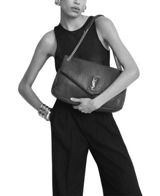 SAINT LAURENT Calypso Large Shoulder Bag | Bloomingdale's
