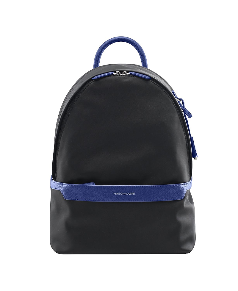 Maison De Sabre Nylon Backpack In Lapis Blue