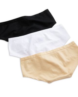 Girls' 3 Pack Tween Seamless Hipster Underwear - Big Kid