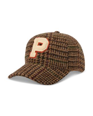 Polo Ralph Lauren Tweed Glen Plaid Ball Cap | Bloomingdale's Men