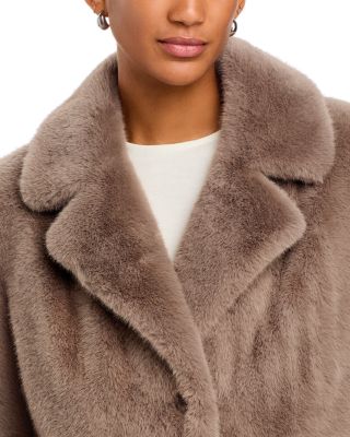 【送料&関税込】Herno Faux Fur Coat Herno Faux Fur Single Breasted Coat | Bloomingdale's