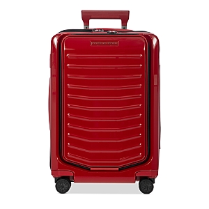 Porsche Design Bric's Roadster Expandable Hardside Spinner Suitcase, 21 In Carmine Red
