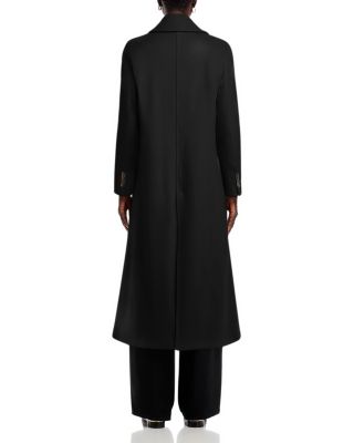 Luxury Wool Long Double Breasted Coat
