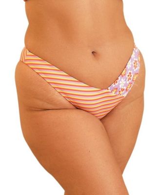 Angel Asymmetrical V-Cut Bikini Bottom