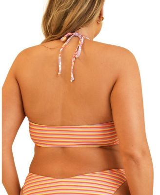 Amalfi String Tie Bandeau Bikini Top