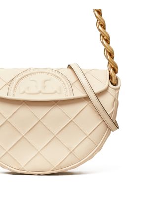 Tory Burch Mini Fleming Crescent Bag | Bloomingdale's