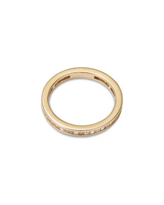 Diamond Baguette Eternity Band in 14K Yellow Gold, 0.75 tcw