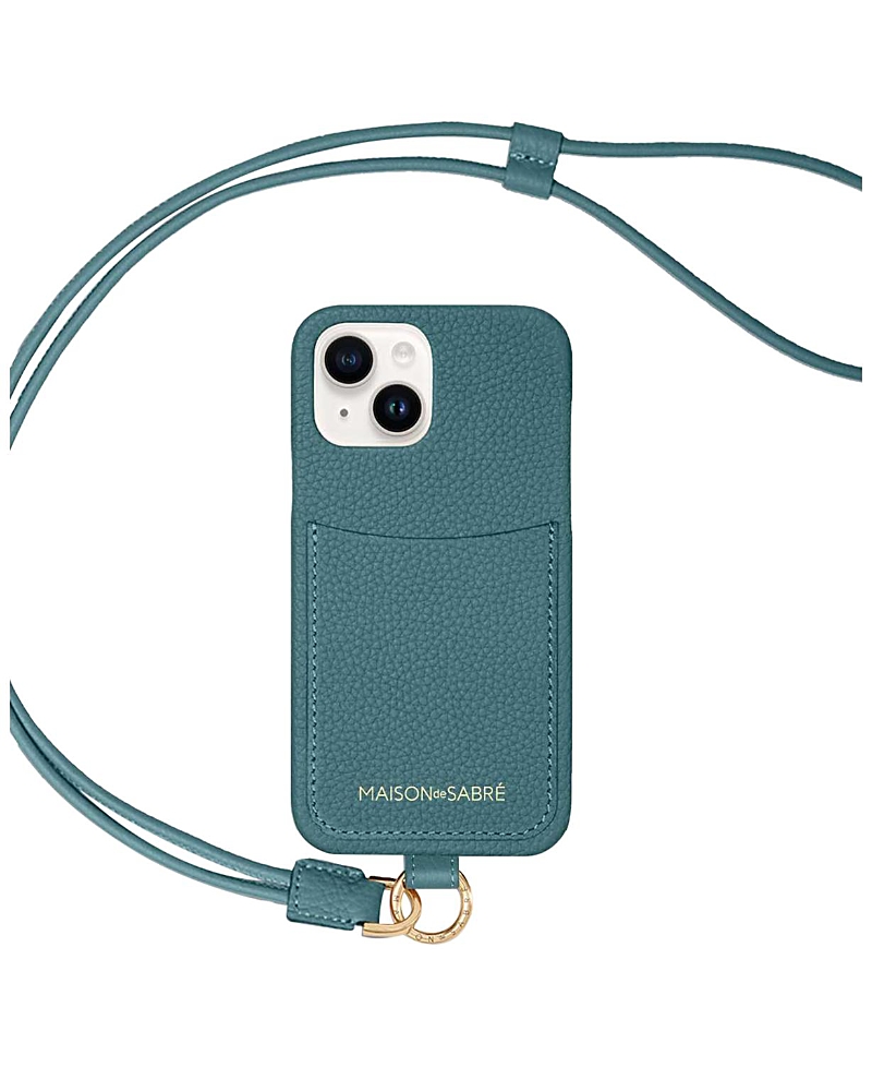 Maison De Sabre Sling Phone Case (iphone 14) In Bondi Blue