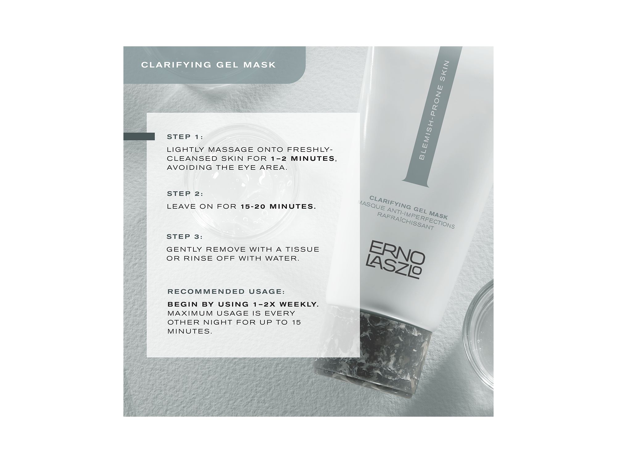 Clarifying Gel Mask 4.25 oz. — Image 4