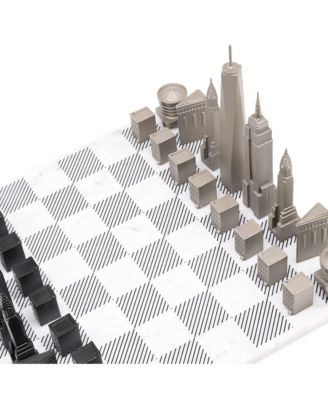 Set Stainless Steel New York Edition with Marble Hatch Board - Ages 14+
