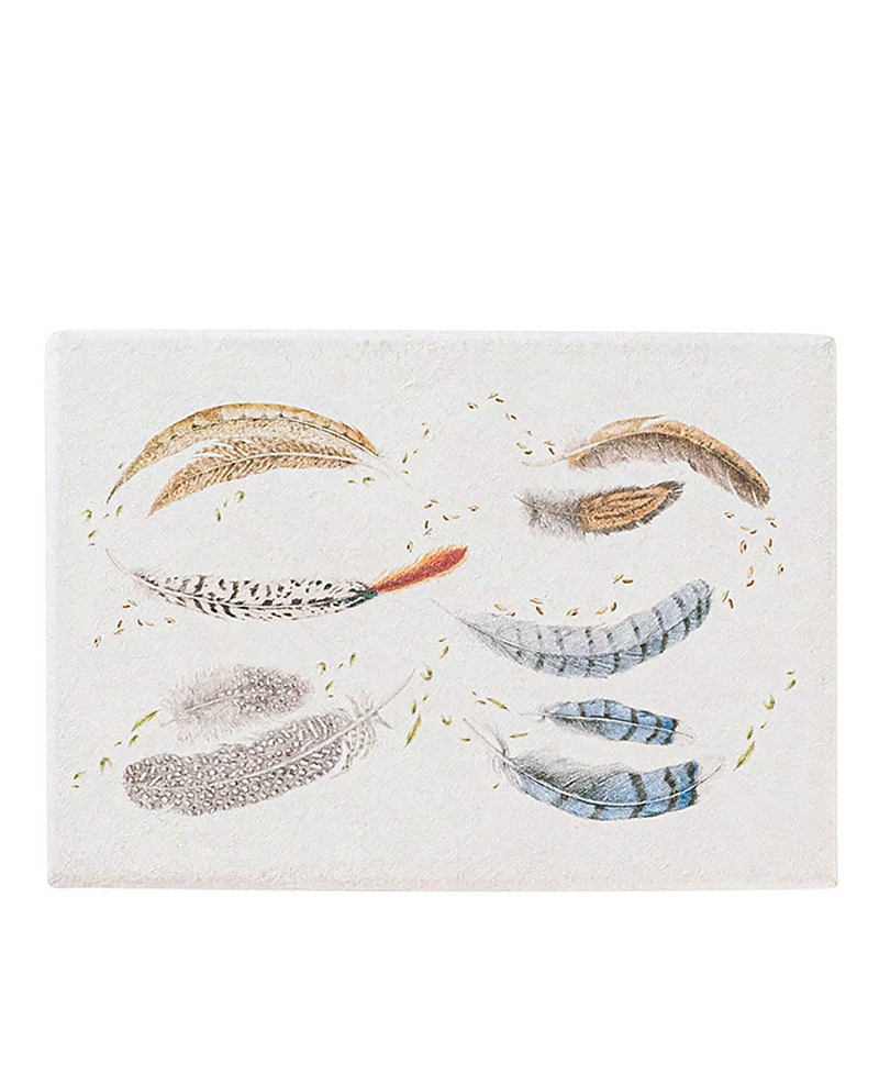 Juliska Forest Walk Note Card Assorted, Set Of 6 In Cafe Au Lait