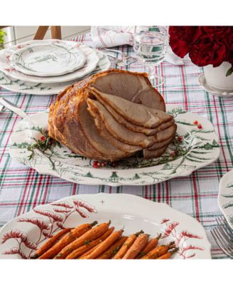 Country Estate Winter Frolic 18" Platter