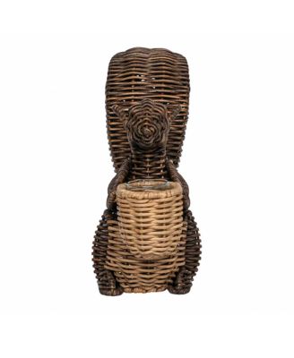 Devon Willow Squirrel Flameless Candle Holder