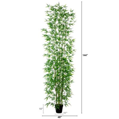 12' Artificial Green Bamboo Tree