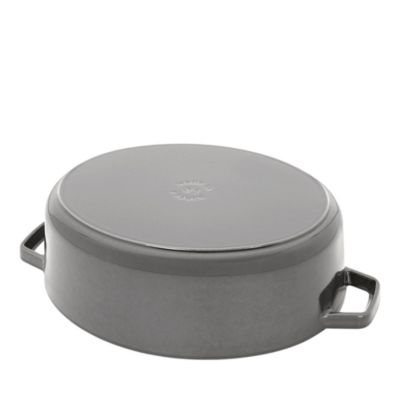 Cast Iron 6.25 Qt. Wide Oval Dutch Oven