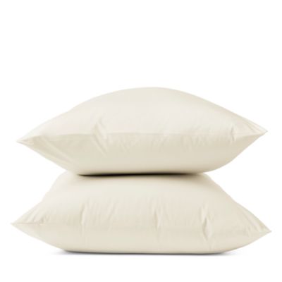 Coyuchi Organic Refined Percale Standard Pillowcase, Pair