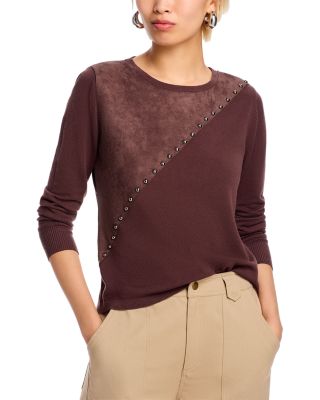 Sioni Mixed Media Sweater