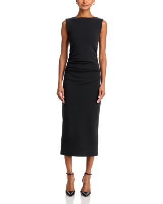 Charissa Ruched Midi Dress