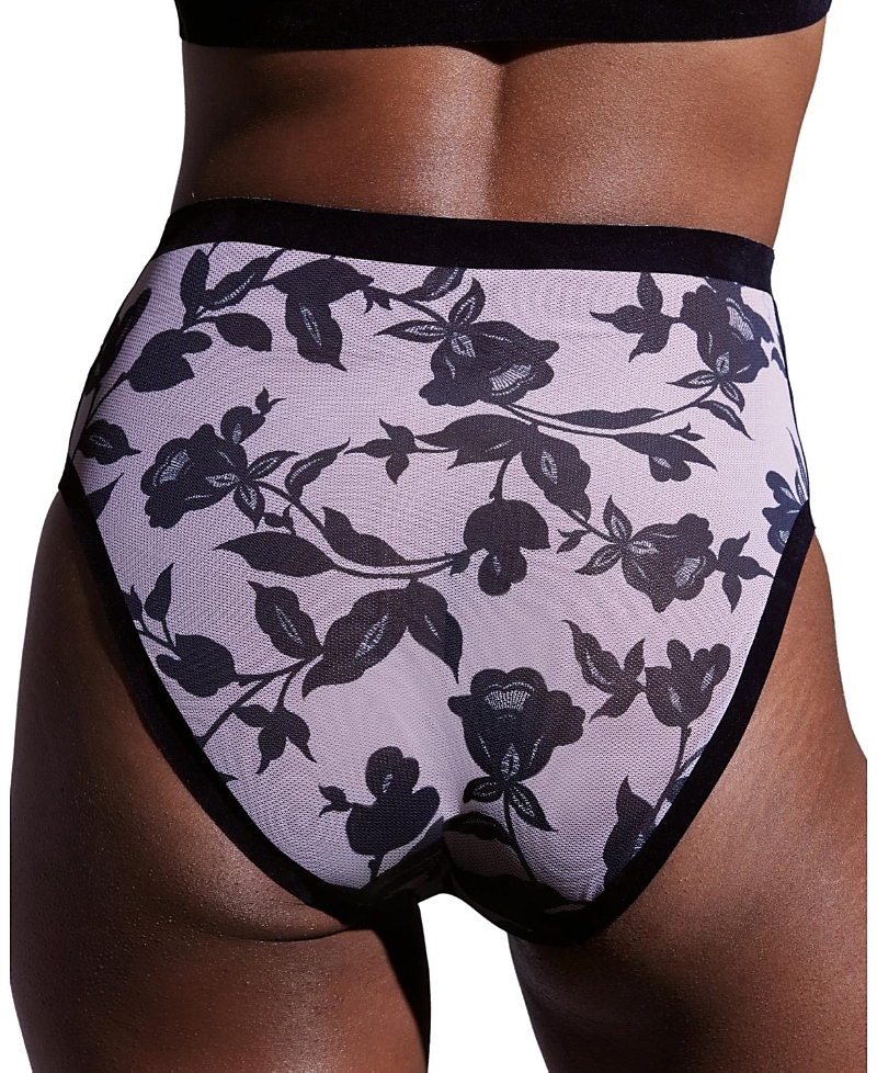 Eby Sheer High Cut Highwaisted Brief